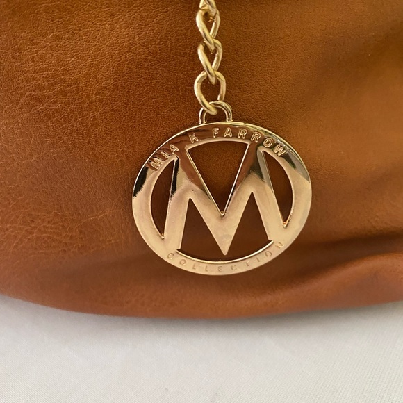 Taupe satchel bag - Picture 3 of 5